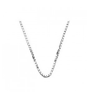 CADENA VENECIANA DE PLATA 45CM