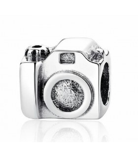 ABALORIO PLATA CAMARA DE FOTOS