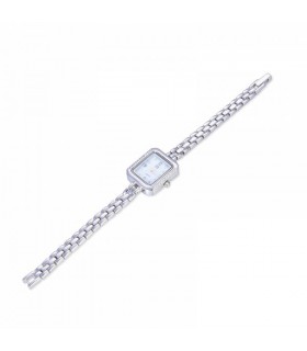 RELOJ DE PLATA RECTANGULAR CIRCOS
