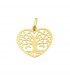 ARBOL DE LA VIDA CORAZON ORO 18KTES