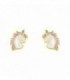 PENDIENTES ORO UNICORNIO