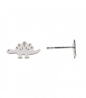 PENDIENTE PLATA DINOSAURIO ESPINOSAURIO