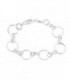 PULSERA DE PLATA AROS