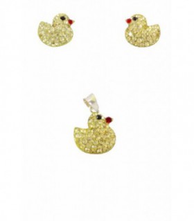 JUEGOS DE PLATA COMPLETOS PATO AMARILLO