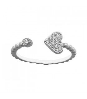 ANILLOS CON PIEDRA CORAZON CIRCONITAS AB