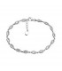 PULSERA DE PLATA FORMA NAVET CIRCONITAS