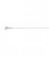 CADENA FORZADA PLATA 50CM 1MM