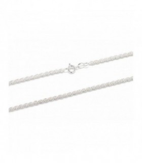 CORDÓ PLATA 60CM 1,8MM SALOMÓNICO