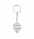 LLAVERO QR ACERO PÚA 100% PERSONALIZADO