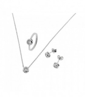 JUEGOS DE PLATA RODIO CIRCO CHATON