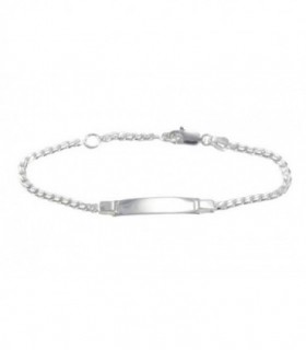 ESCLAVAS DE PLATA BARBADA 16,5 CM