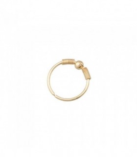 PIERCING ORO 18 KTS BOLA
