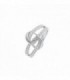 ANILLO CRUZADO CON CIRCONITAS EN PLATA DE LEY 925